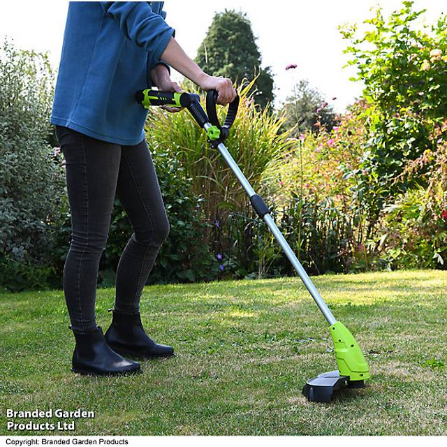 Garden Gear 12V Cordless Grass Trimmer, Green