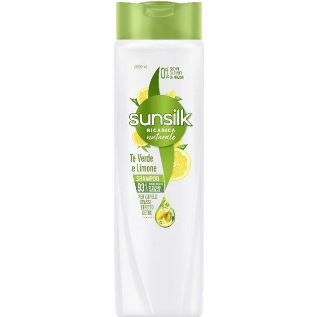 Sunsilk Green Tea & Lemon Schampo För fett hår 250 ml