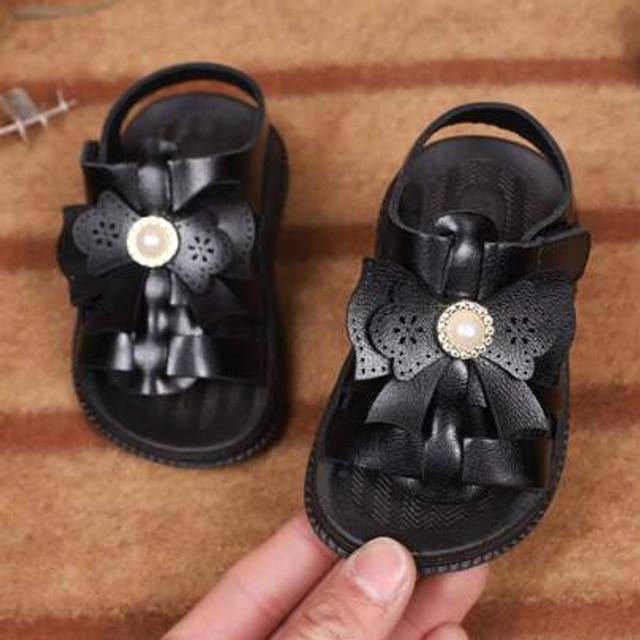 SHEIN Fashion Casual Popular Baby Girl Toddler Sandals, Summer Dress Style