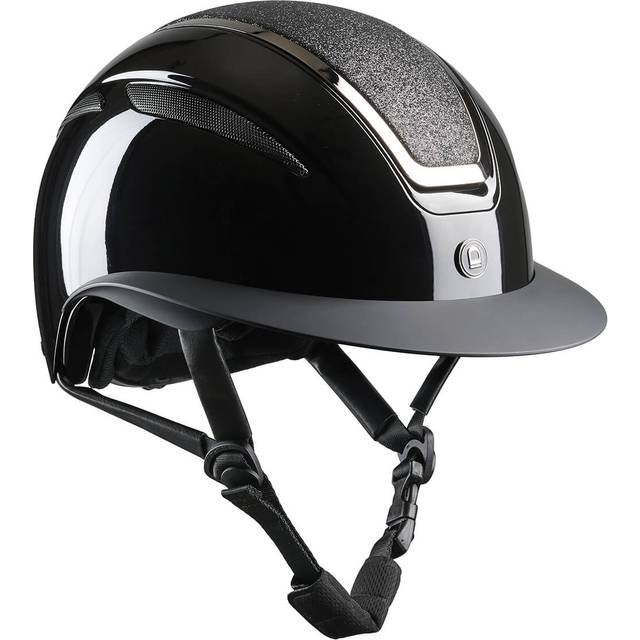 Equipage Mips Guardian Ridhjälm, Glossy svart (M)