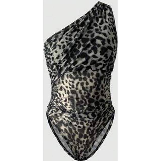 SHEIN Women&#39;s Fashion Mesh Leopard Print Jumper
