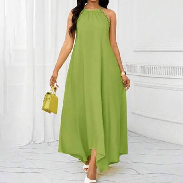 SHEIN Holiday Dresses Wedding Guest Dress Women&#39;s Dresses Summer Women Dresses Holiday Leisure Long Suspender Dress