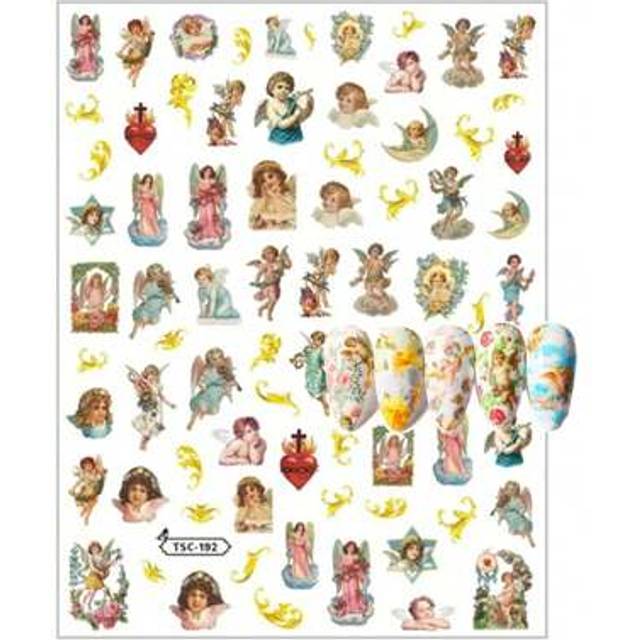SHEIN 3D Angel Nail Art Slider Sticker