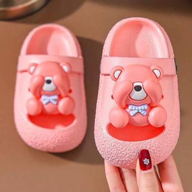 SHEIN Toddler Girls Sandals, 2020 New Summer Fashion Slip-On Anti-Slip Soft Sole Sandals For Baby & Little Girls