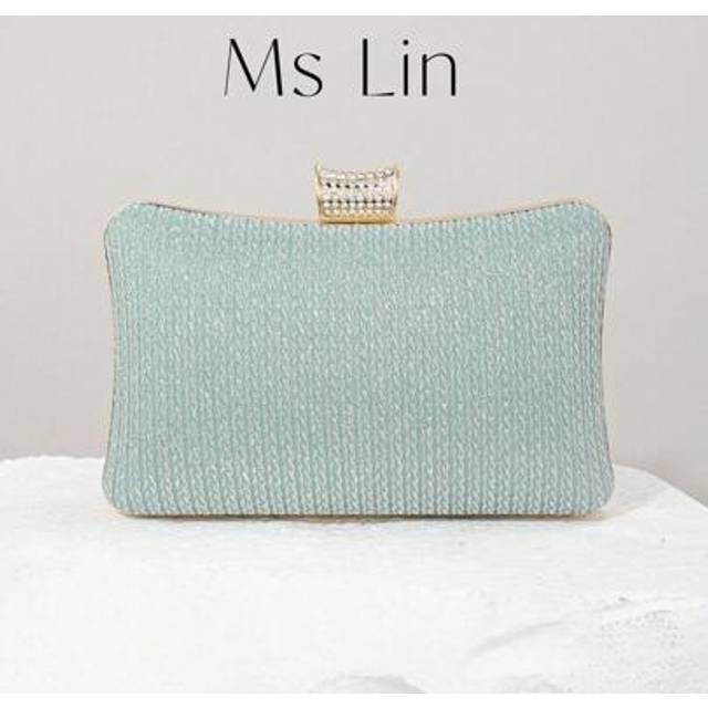 SHEIN Women Fashion Water Drop Faux Pearl Mini Box Clutch, Elegant Evening Handbag, Vintage Luxury Crystal Cocktail Party Bag Suitable For Romantic Wedding,