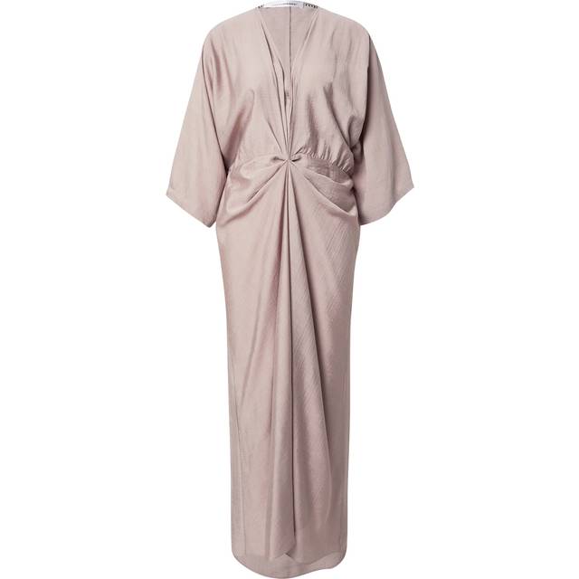 Co'Couture, Klänning, Dam, L, Elegant Knutklänning i valnöt - brown (L)