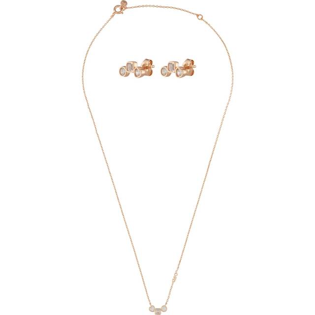 Michael Kors Schmuck-Set Kors Brilliance MKC1766SET - roségold