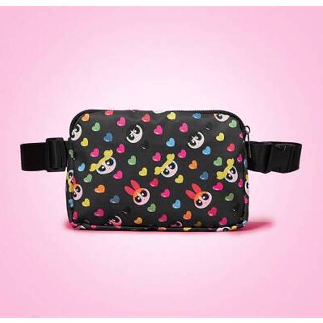 SHEIN Women&#39;s Fashion One-Piece Waist Bag Chest Bag, Printed Sports Waist Bag With Adjustable Shoulder Straps, Fashionable Letter Waist Bag, Square Waist Ba