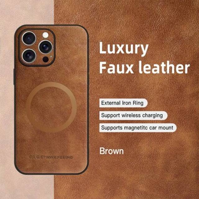 SHEIN Magnetic Luxury PU Leather Phone Case For I Phone 16/16e/15/15promax/14plus/13pro/12/11/Xsmax/Xr/8/7plus/Se2/Se3 Sam Sung / Pixel 9pro Pixel 9xl 9A/Pi