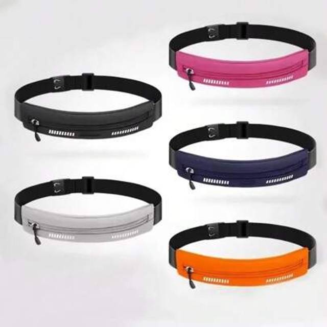 SHEIN Men Women Waistbag Marathon Running Outdoor Riding Fitness Waterproof Phone Sport Male Female Belt Waist Bags Sport Accessories