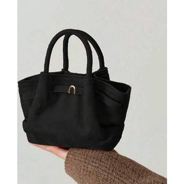 SHEIN European And American Niche Design Suede Leather Bucket Bag With Buckle, Women Street Handbag For Autumn/Winter Shopping, Commuting, Party, Gift