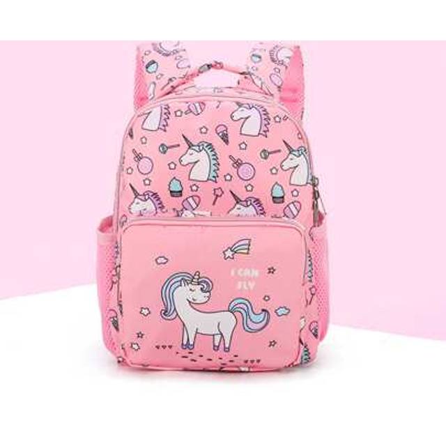 SHEIN 1PC Fashionable Cartoon Unicorn Children&#39;s Backpack New Student Cute, Large Capacity Cute Pattern Print Design, Healing Cartoon, Good-Looking And Prac