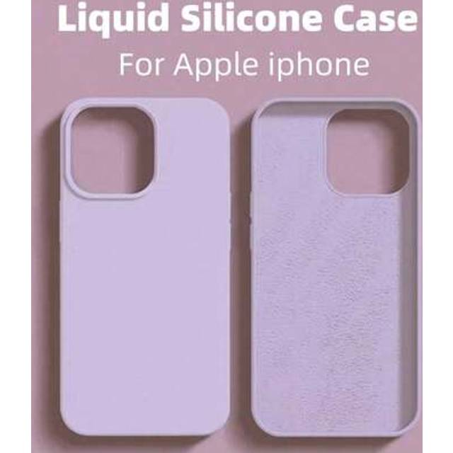 SHEIN 1pc Luxury Liquid Silicone Phone Case Compatible With Apple I Phone 16 11 13 12 14 15 Pro Max Cases I Phone 16 Pro Max Shockproof Protective Cover