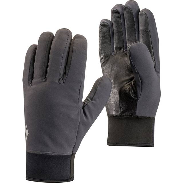 Black Diamond Midweight Softshell Gloves Smoke, XS