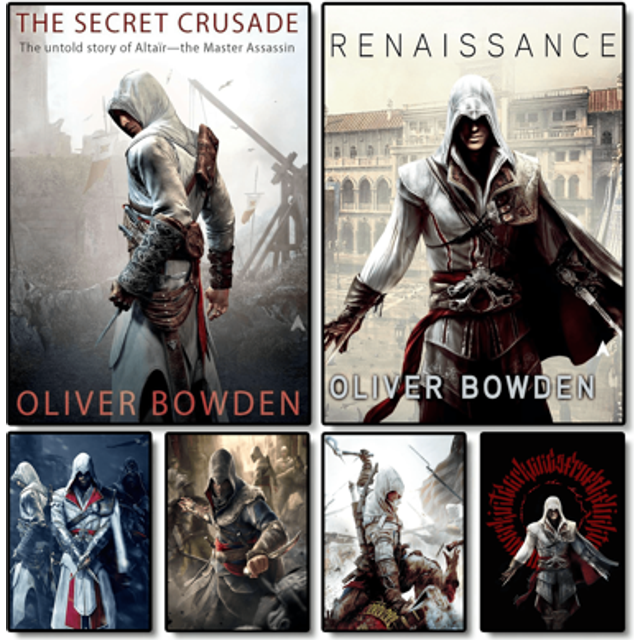 SHEIN 1pc/3PCS Wall Arts Posters Optinal Frame Pop Game Assassin S Creed Poster Frameless Poster Kraft Club Bar Vintage Poster Wall Art Painting Bedroom Stu