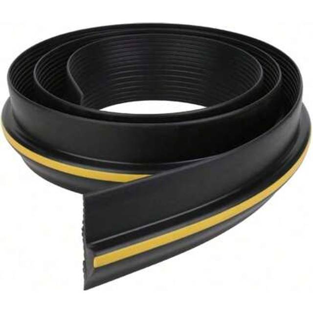 SHEIN Garage Door Seal 10FT Floor Rubber Threshold Heavy Duty Rubber Draught Excluder Weatherproof Weather Stripping Draught Excluder Bottom Rubber Seal For