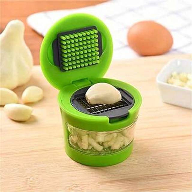 SHEIN 1pc Garlic Chopper Garlic Chopper Garlic Chopper Kitchen Tool Garlic Press, Kitchen Stuff Camping