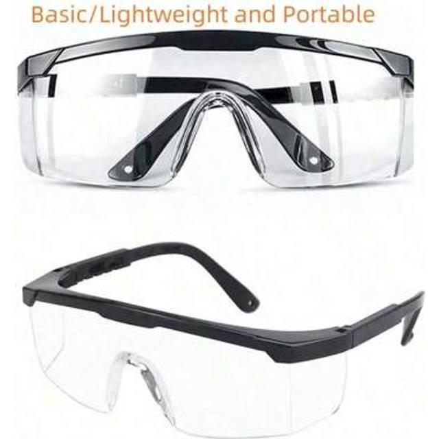 SHEIN Anti-Splash Eye Protection Work Goggles Windproof Dustproof Protective Glasses Optical Lens Frame Cycling Glasses Goggles