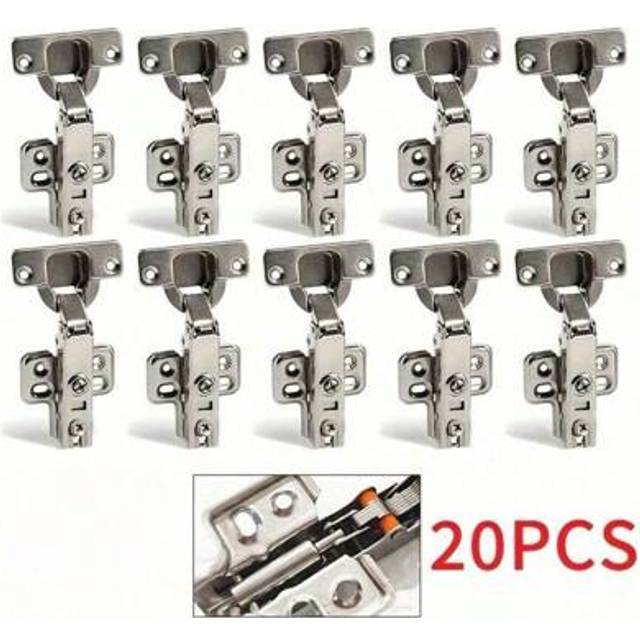 SHEIN [Soft Close Cabinet Hinges] 35mm Soft Close Kitchen Cabinet Hinges - 20/10 CP Pack Cabinet Standard Door Hinge, Wardrobe Cabinet Fixing