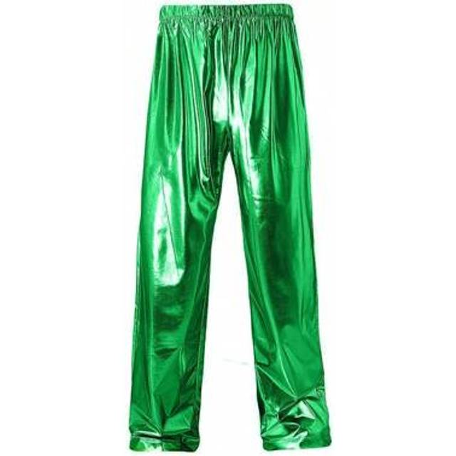 SHEIN Men&#39;s Shiny Stage Performance Casual Pants