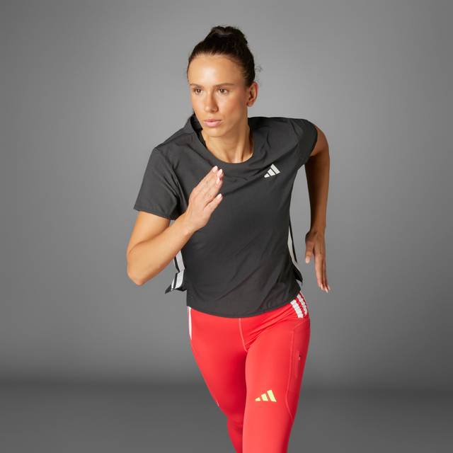 ADIDAS PERFORMANCE Adizero Tee W |Svart |XL
