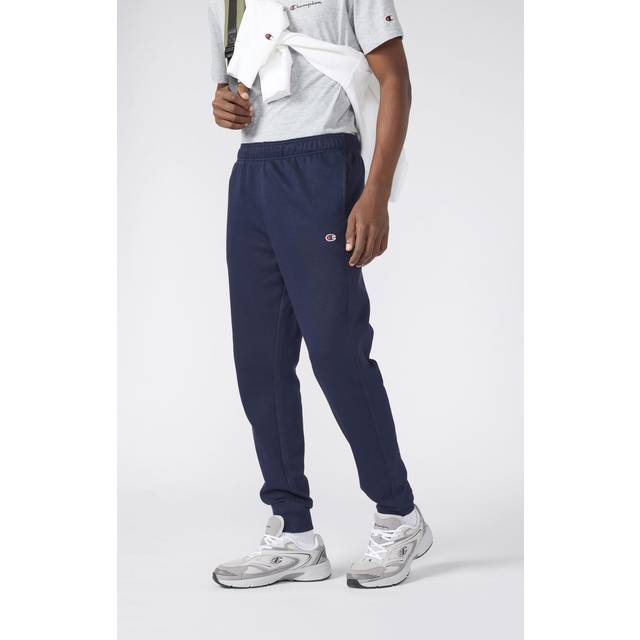 Small Logo Print Joggers - Navy Blue - M