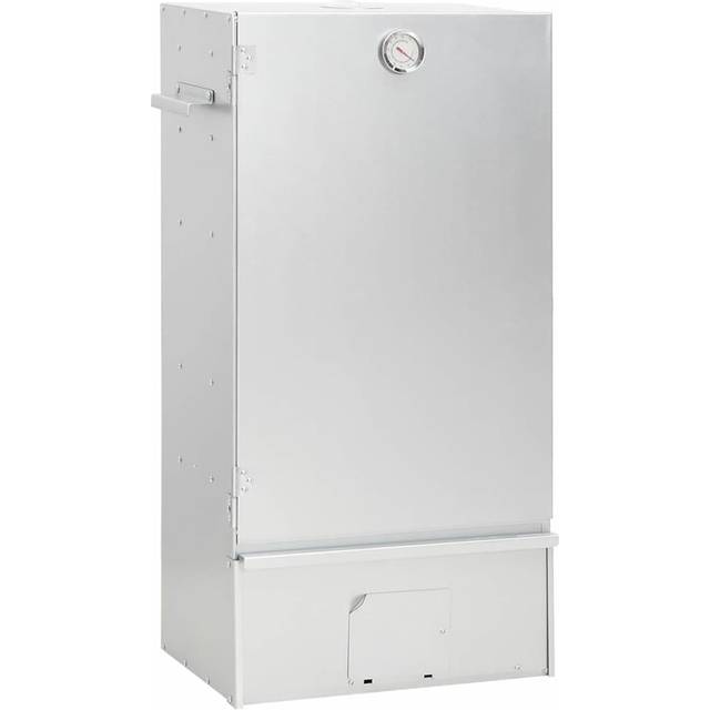vidaXL BBQ Oven Smoker with Wood Chips 44.5x29x83 cm Galvanised steel - Silver