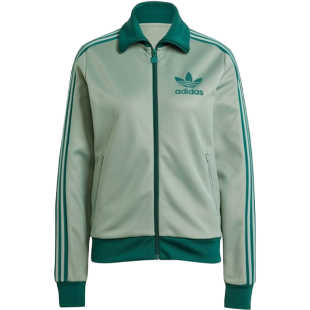 Sweatshirt adidas Adicolor Classic Track Top Silver Green XS (XS)