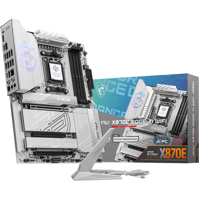 MSI MPG X870E EDGE TI WIFI motherboard AMD X870E Socket AM5 ATX