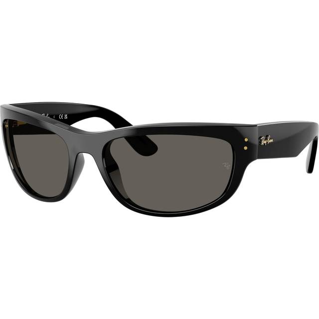 Ray - Ban Unisex RB2289 MEGA BALORAMA 6826J5 Solglasögon Acetat Svart Grå Pillow Normal