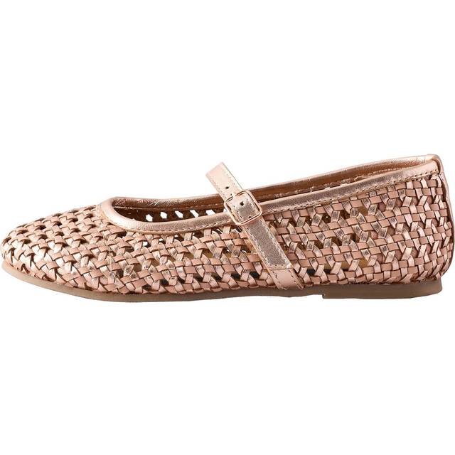 Next Lädervävd Mary Jane Skor