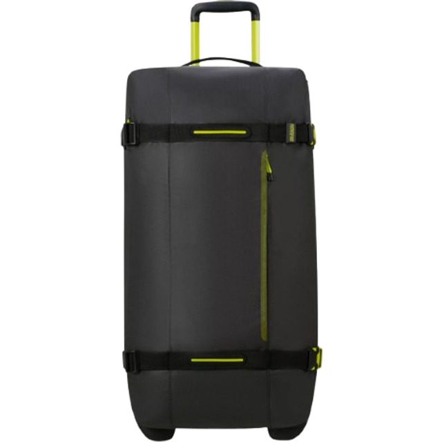 American Tourister Urban Track LMTD 78cm 2-Wheel Large Duffle - Black/Lime
