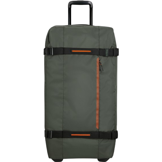 American Tourister Urban Track, Resväska med 2 rullar, 68 cm, 84 L, Grön (Dark Khaki)