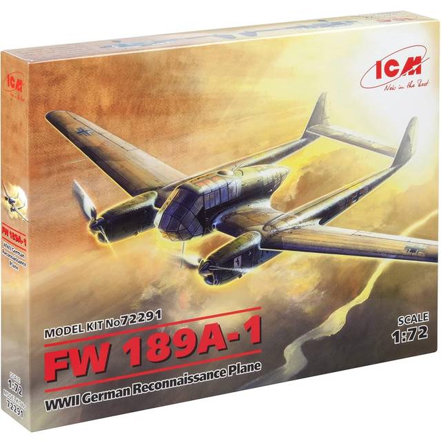 ICM72291 - ICM 1:72 - FW 189A-1, WWII German Reconnaissance Plane