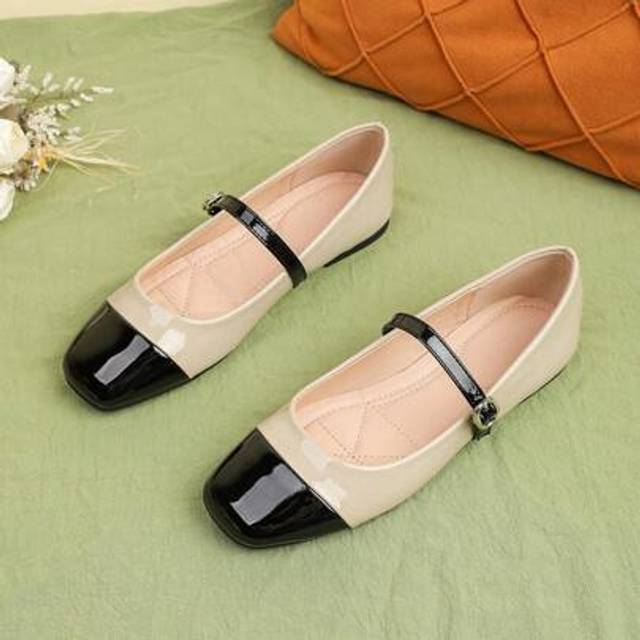 SHEIN New Mary Janes Flat Grandma Shoes For Women