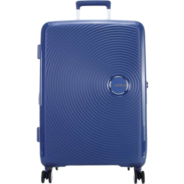 American Tourister Soundbox 77cm 4-Wheel Expandable Suitcase - Midnight Navy