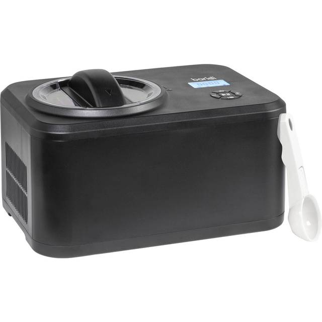 Automatic Churning Ice Cream Machine 1.5L - Black