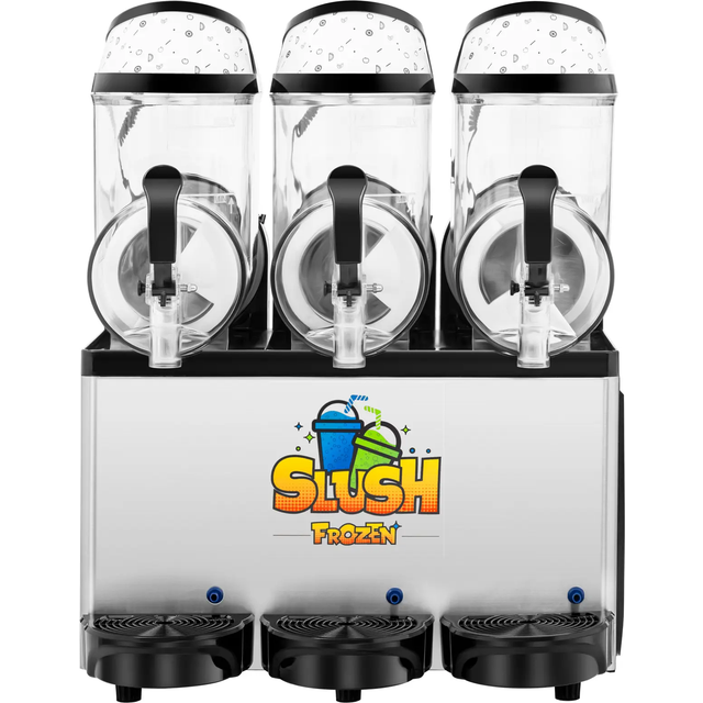 Royal Catering - Slush Maker Machine Slush Machine Slushy Slush Ice Chilled Drinks led 3x10L