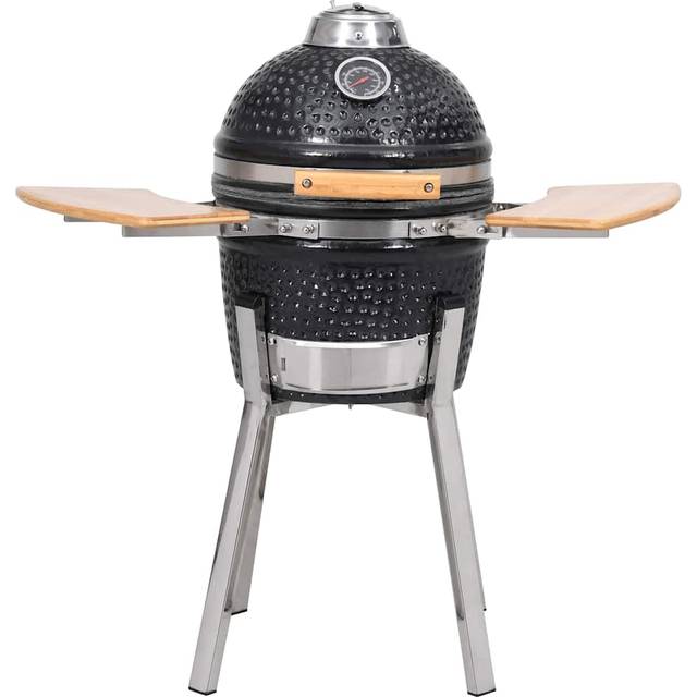 Kamado Barbecue Grill Smoker Ceramic 81 cm vidaXL