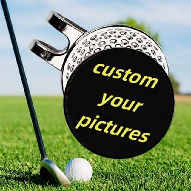 SHEIN 1pc Custom Funny Magnetic Golf Hat Clip With Removable Ball Marker Perfect Golf Accessory For Golfer Men Or Women,Durable,Engraved,Colorful,Cute,Adora