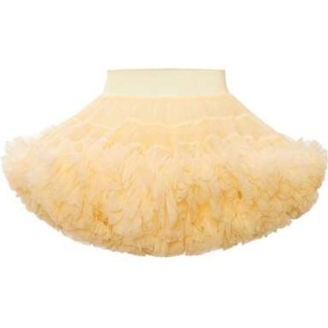 SHEIN Plus Size Girls Casual Elegant Cute Puff Net Tulle Skirt