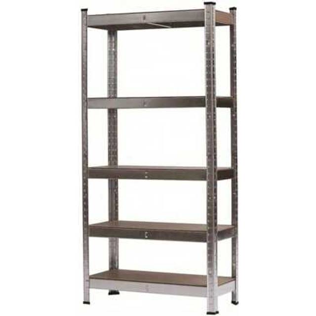 SHEIN Heavy Duty Storage Racking - 5 Tier Boltless Shelving Unit Storage Shelves Industrial Shelving For Garage, Workshop And More, Shopfitting Shop, Outdoo