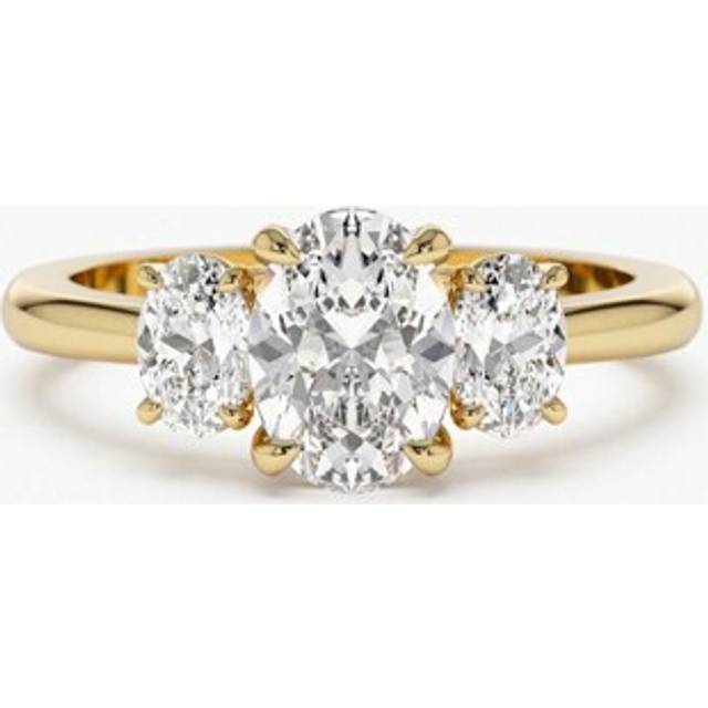 SHEIN 1pc Oval Engagement Ring Fine Wedding Ladies Jewelry For Women 925 Sterling Silver Classic Zirconia Ring Fine Jewelry Wedding Ring Bridal Jewelry For