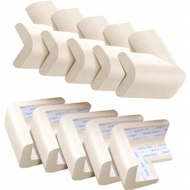 SHEIN 10pcs/Pack Kids Anti-Collision Corner Guards, Thickened Baby Safety Corner Protectors, Oil Resistant Waterproof Quick Rebound Safety Corner Guards