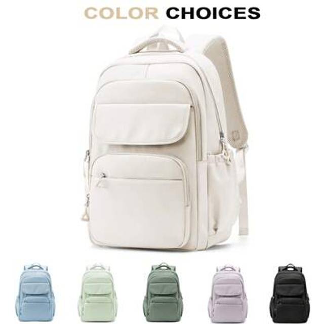 SHEIN New School Backpack, Laptop Backpack Fits 14-15.6 Inch Notebook For Girl Boy, Lightweight Durable School Bookbag, Water Resistant Schoolbag Book Bag