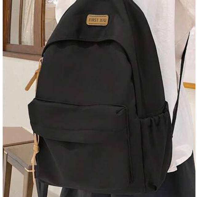 SHEIN Waterproof Casual Backpack For Women, College Style