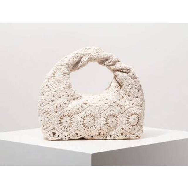 SHEIN Floral Hollow Woven Crochet Bag, Bohemia Beach Bag Summer, Premium Style Ruffle Handbag, Vacation Outfits Women, Travel Must Haves, Elegant Bag For Wo