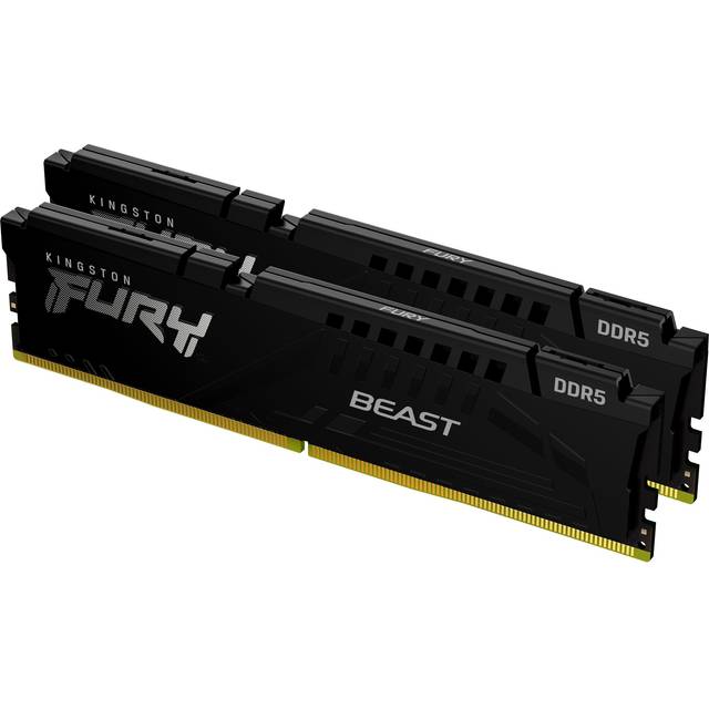 Kingston Fury Beast Black 32GB (2x16GB) / 6000MHz / DDR5 / CL30 / KF560C30BBEK2-32