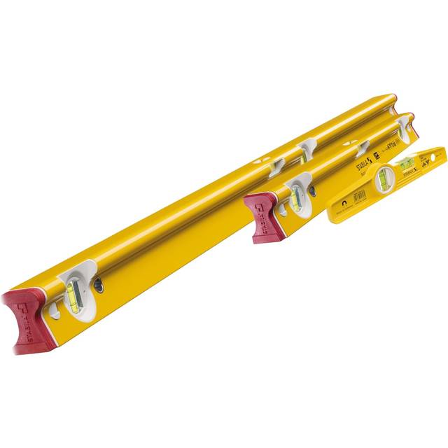 Stabila STBRTYPESET2 R-Type 300 Spirit/Torpedo Level Set 61/122/25cm (3 Pack)