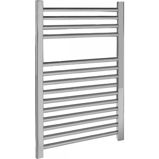 Nuie 500x700mm Chrome 200W Straight Ladder Heated Towel Rail HK381